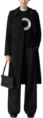(W) Burberry Kot Trench Dua Baris Hitam FW22 80581941 Lookbook (W) Burberry Kot Trench Dua Baris Hitam FW22 80581941