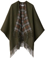 (Women) Burberry Double-Sided Wool Shawl in Lake Blue. 8095256C1173 (Women) Burberry Double-Sided Wool Shawl in Lake Blue. 8095256C1173