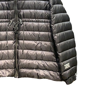 (W) バーバリー ダウンジャケット フード付き ジッパー ウエスト紐 長袖. 80733121 9