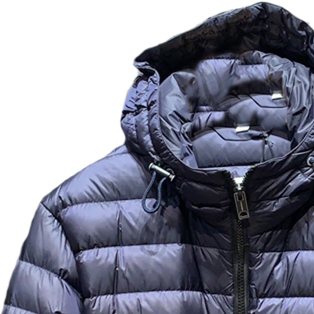 Lookbook (W) バーバリー ダウンジャケット フード付き ジッパー ウエスト紐 長袖. 80733121