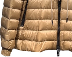 (W) 博柏利连帽羽绒夹克,拉链设计,抽绳腰,长袖款式。 80733121 1