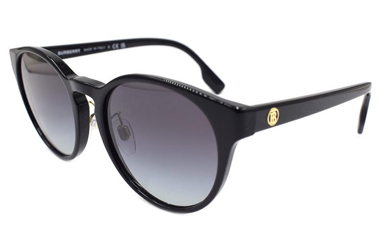 (Women) BURBERRY  Elegant B. Monogram Black Sunglasses. B4351-D 3001/8G 圖 2