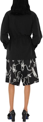 (W) Burberry 馬術騎士印花抽繩連帽外套 - 黑色 80872341 Details for (W) Burberry 馬術騎士印花抽繩連帽外套 - 黑色 80872341