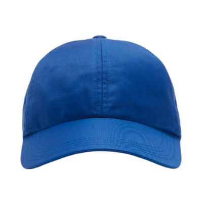 (Women) Burberry Equestrian Knight Embroidered Nylon Cap - Blue. 80770241