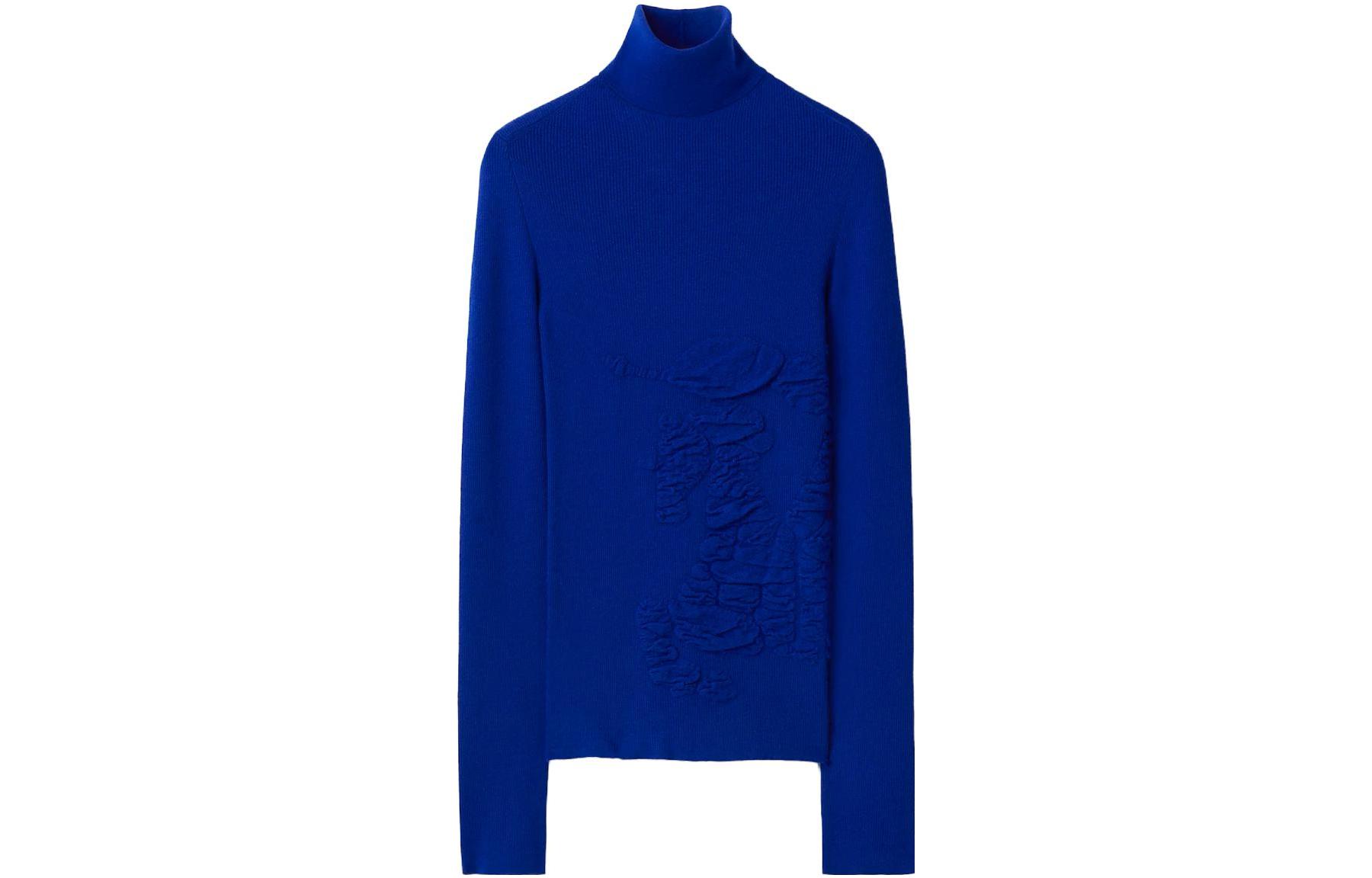 Order (W) 博柏利骑士徽标高领针织毛衣 80759111