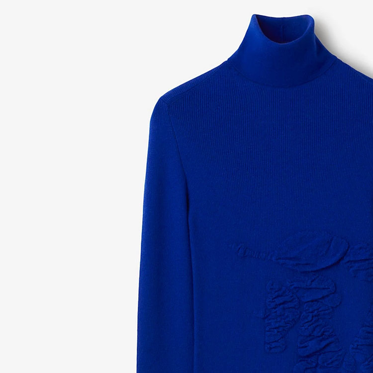 Shop (W) 博柏利骑士徽标高领针织毛衣 80759111