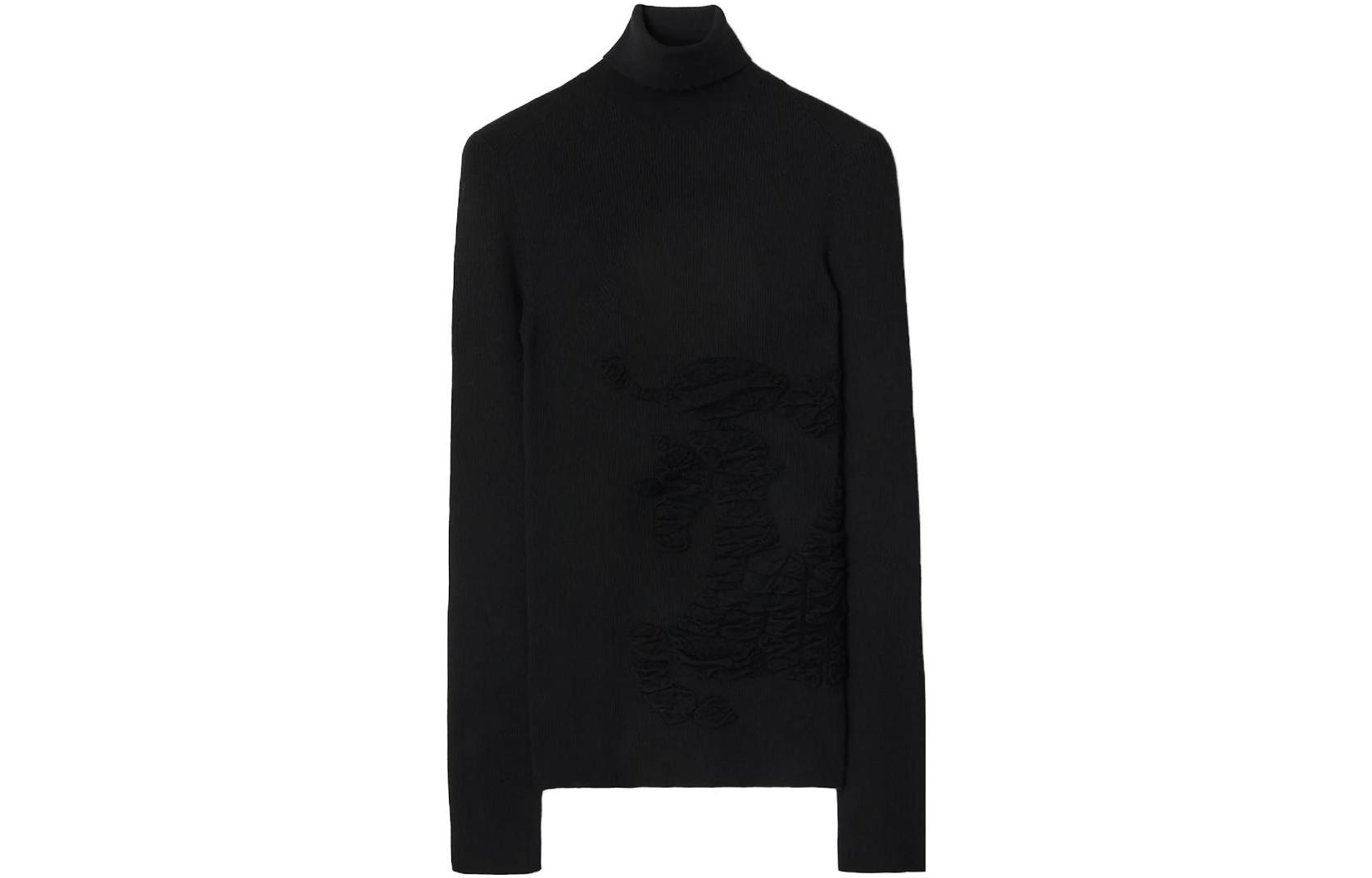 Purchase (W) 博柏利骑士徽标高领针织毛衣 80759111