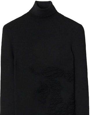 (W) 博柏利骑士徽标高领针织毛衣 80759111 Details for (W) 博柏利骑士徽标高领针织毛衣 80759111