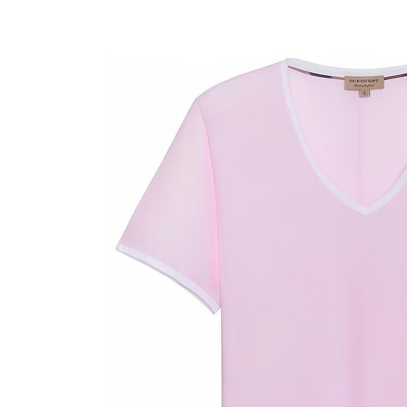 (Women) Burberry  Equestrian Knight Logo Pink Cotton Short-Sleeve T-Shirt 80356001 圖 5