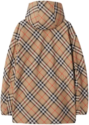 (W) バーバリー エクエストリアンロゴ チェック ハイネック ジップジャケット ベージュ 80872311 Shop (W) バーバリー エクエストリアンロゴ チェック ハイネック ジップジャケット ベージュ 80872311