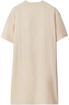 (W) 버버리 승마 로고 프린트 크루넥 반팔 원피스 화이트. 80906451 Lookbook (W) 버버리 승마 로고 프린트 크루넥 반팔 원피스 화이트. 80906451