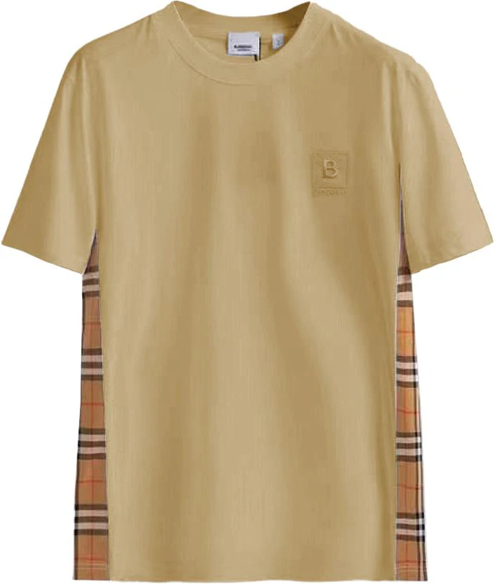 women-burberry-fw-23-embroidered-letter-t-shirt-beige-check-short-sleeve-80808551