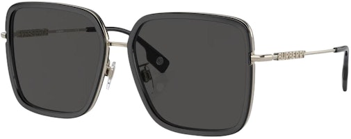 (Women) Burberry Gold Metal Square Sunglasses with Engraved Lettering. BE3145D11098759 (Women) Burberry Gold Metal Square Sunglasses with Engraved Lettering. BE3145D11098759