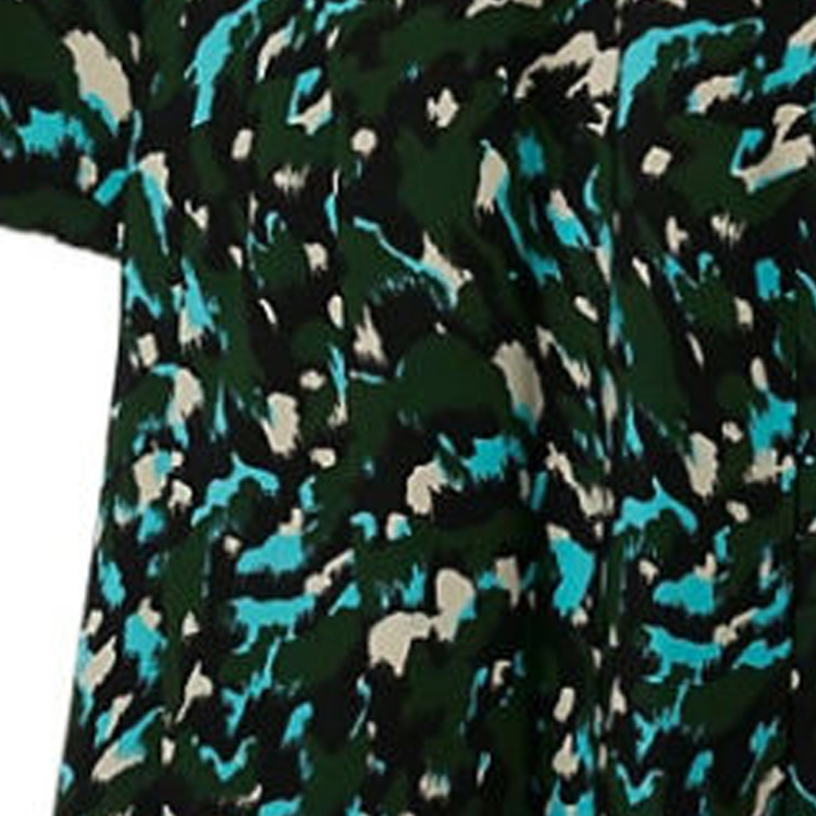 Purchase (W) バーバリー グリーン柄 長袖 カジュアルドレス 80774671