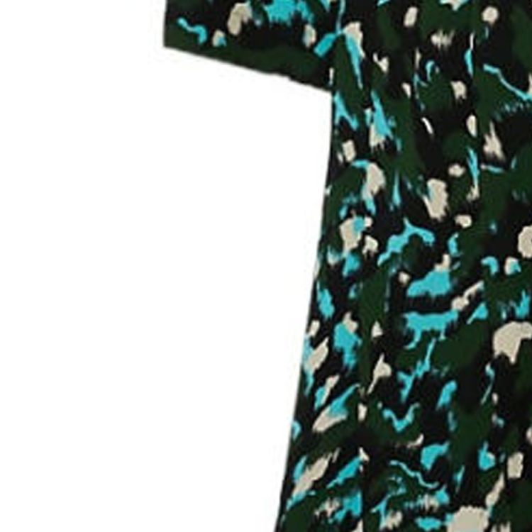 Sizing (W) バーバリー グリーン柄 長袖 カジュアルドレス 80774671