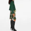 Details for (Women) Burberry Green Plaid High-Waist Skirt with B Buckle Detail. 80830161