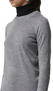 (W) 博柏利 灰色格纹圆领长袖卫衣 80079741 Shop (W) 博柏利 灰色格纹圆领长袖卫衣 80079741