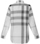 Lookbook (W) 버버리 그레이 체크무늬 긴팔 셔츠 40152481