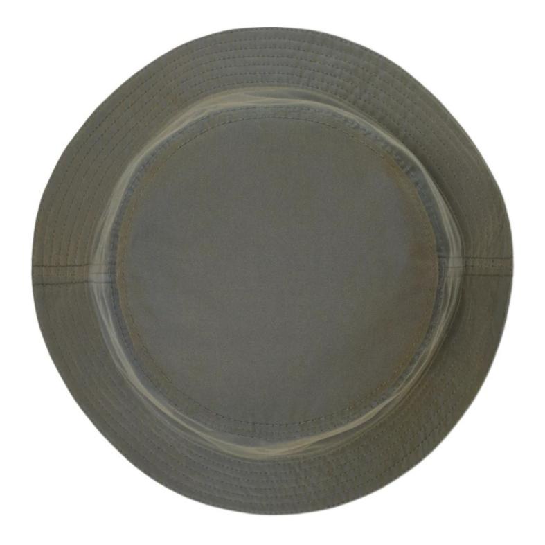 Lookbook (W) 博柏利灰色刺绣棉质渔夫帽 80883621