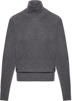 (Women) Burberry Grey Turtleneck Long Sleeve Sweater. 80951131 (Women) Burberry Grey Turtleneck Long Sleeve Sweater. 80951131