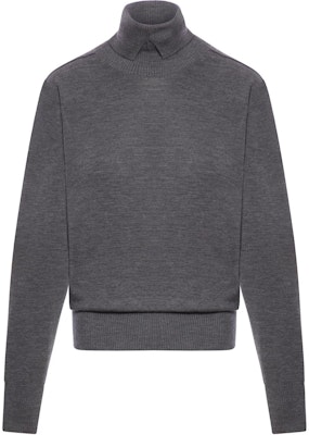 (Women) Burberry Grey Turtleneck Long Sleeve Sweater. 80951131 Buy (Women) Burberry Grey Turtleneck Long Sleeve Sweater. 80951131