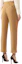 Shop (Women) Burberry High-Waist Straight-Leg Casual Pants Light Beige 45604841