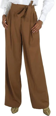 (W) Burberry Celana Panjang High-Waisted Wide Leg Walnut Brown Casual. 80411521 Shop (W) Burberry Celana Panjang High-Waisted Wide Leg Walnut Brown Casual. 80411521