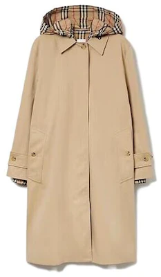 (Women) Burberry Honey Beige Mid-Length Trench Coat with Long Sleeves. 80726771 Lookbook (Women) Burberry Honey Beige Mid-Length Trench Coat with Long Sleeves. 80726771
