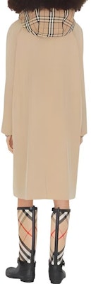 (Women) Burberry Honey Beige Mid-Length Trench Coat with Long Sleeves. 80726771 Purchase (Women) Burberry Honey Beige Mid-Length Trench Coat with Long Sleeves. 80726771