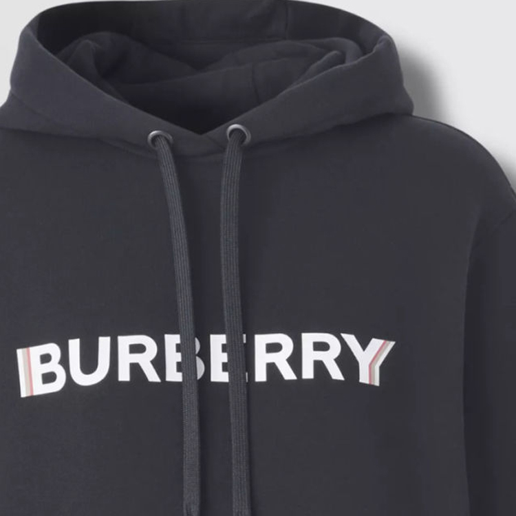 (Women) Burberry  Hoodie Black with Logo and Letter Print. 80526561 圖 4