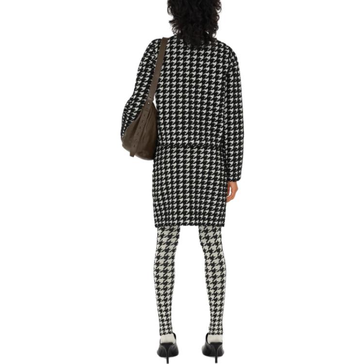 Purchase (Women) Burberry  Houndstooth Mini Skirt Casual Black 80835911