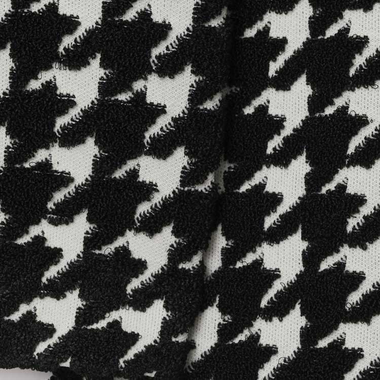 (Women) Burberry  Houndstooth Round Neck Long Sleeve Knit Sweater. 80808591 圖 7