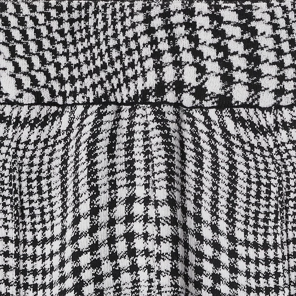 Sizing (W) Burberry 千鳥格紋羊毛口袋休閒長褲 - 黑色 80812521