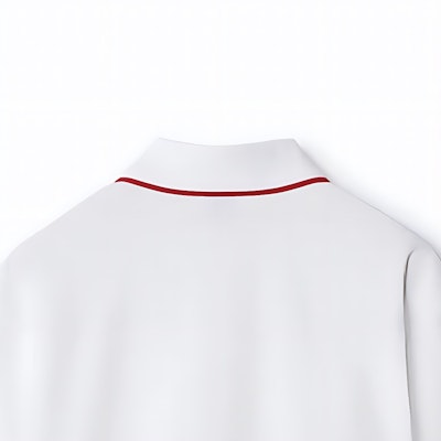 (Women) Burberry Iconic Stripe Short Sleeve Polo Shirt - White 80844261 1