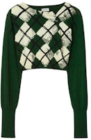 (Women) Burberry Ivy Green Slim Fit Quilted Pattern Knit Sweater. 80811381 (Women) Burberry Ivy Green Slim Fit Quilted Pattern Knit Sweater. 80811381
