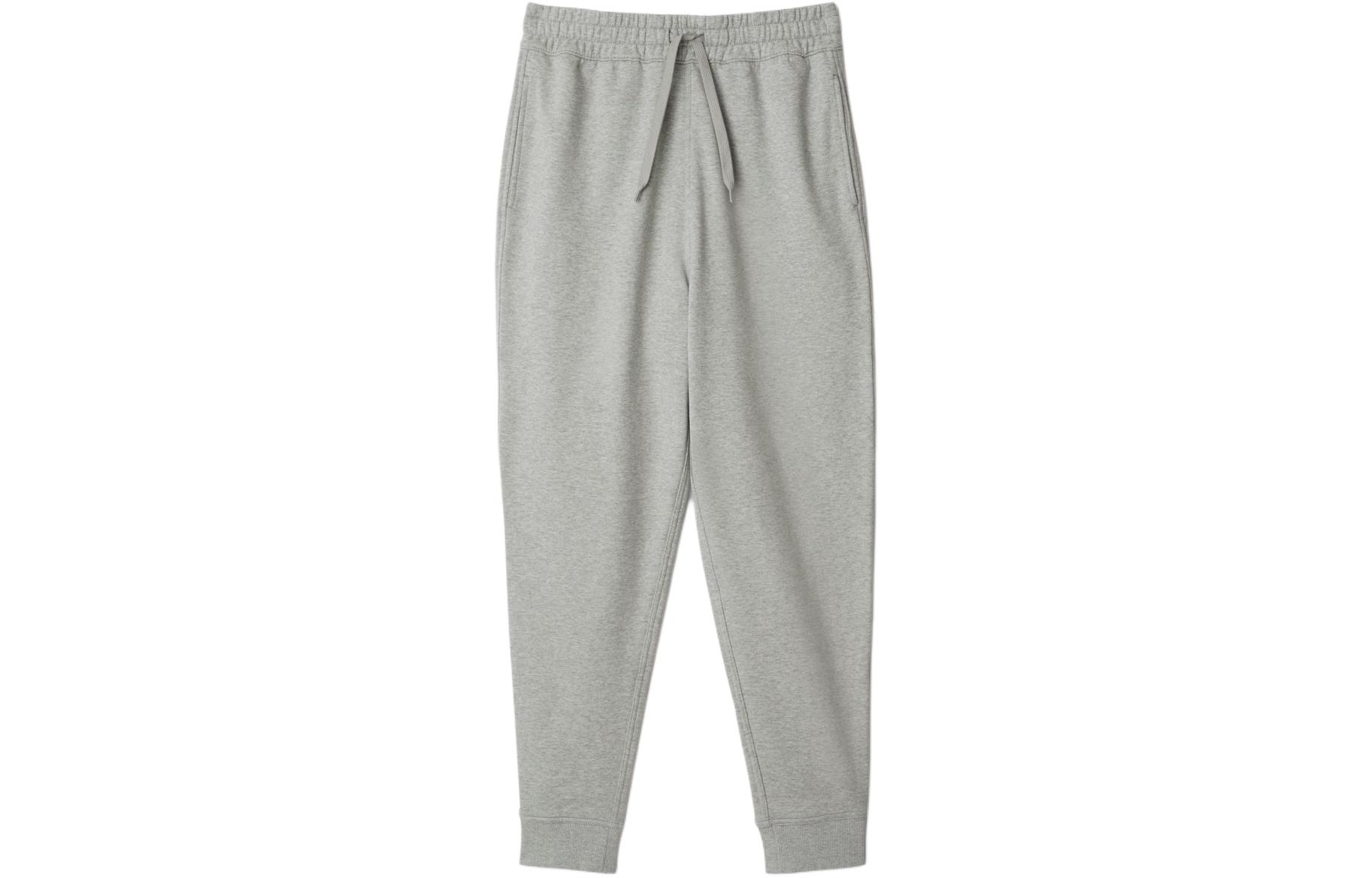 (Women) Burberry  Joggers - Letter Logo Patch, Light Grey Casual Pants. 80847691