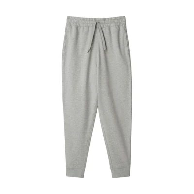 (Women) Burberry Joggers - Letter Logo Patch, Light Grey Casual Pants. 80847691