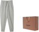 Shop (W) Burberry Joggers - Celana Santai Abu Muda dengan Logo Huruf. 80847691