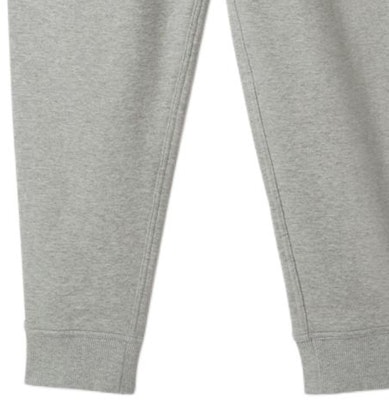 (W) Burberry Joggers - Celana Santai Abu Muda dengan Logo Huruf. 80847691 Sizing (W) Burberry Joggers - Celana Santai Abu Muda dengan Logo Huruf. 80847691