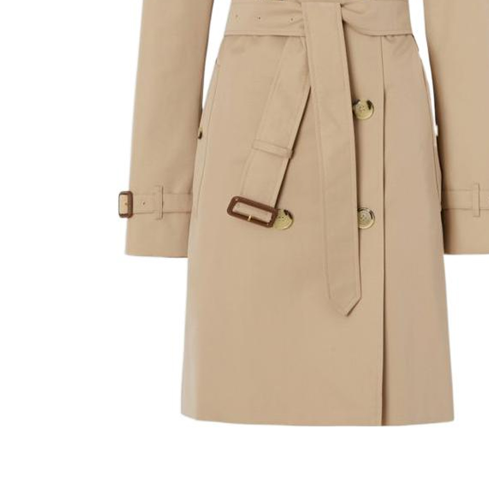 (Women) Burberry  Kensington Trench Coat FW22 Classic Double-Breasted Khaki. 80580281 圖 6