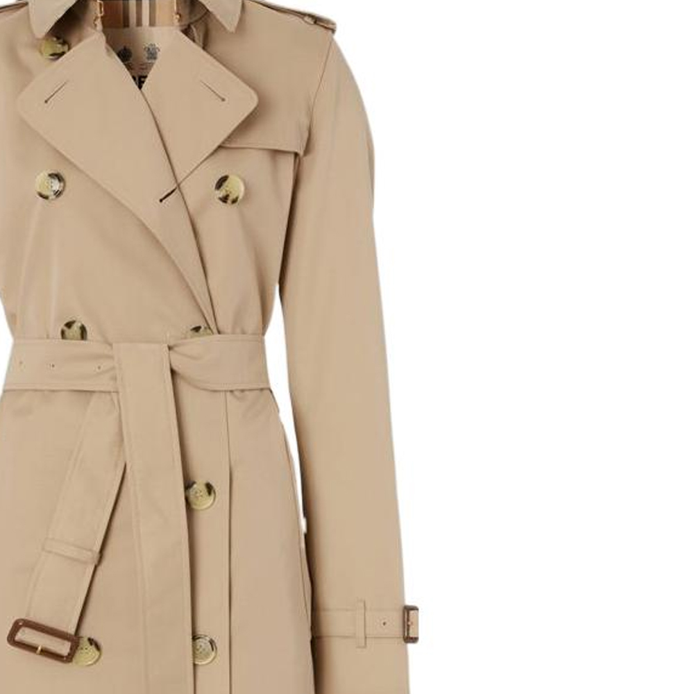 (Women) Burberry  Kensington Trench Coat FW22 Classic Double-Breasted Khaki. 80580281 圖 7