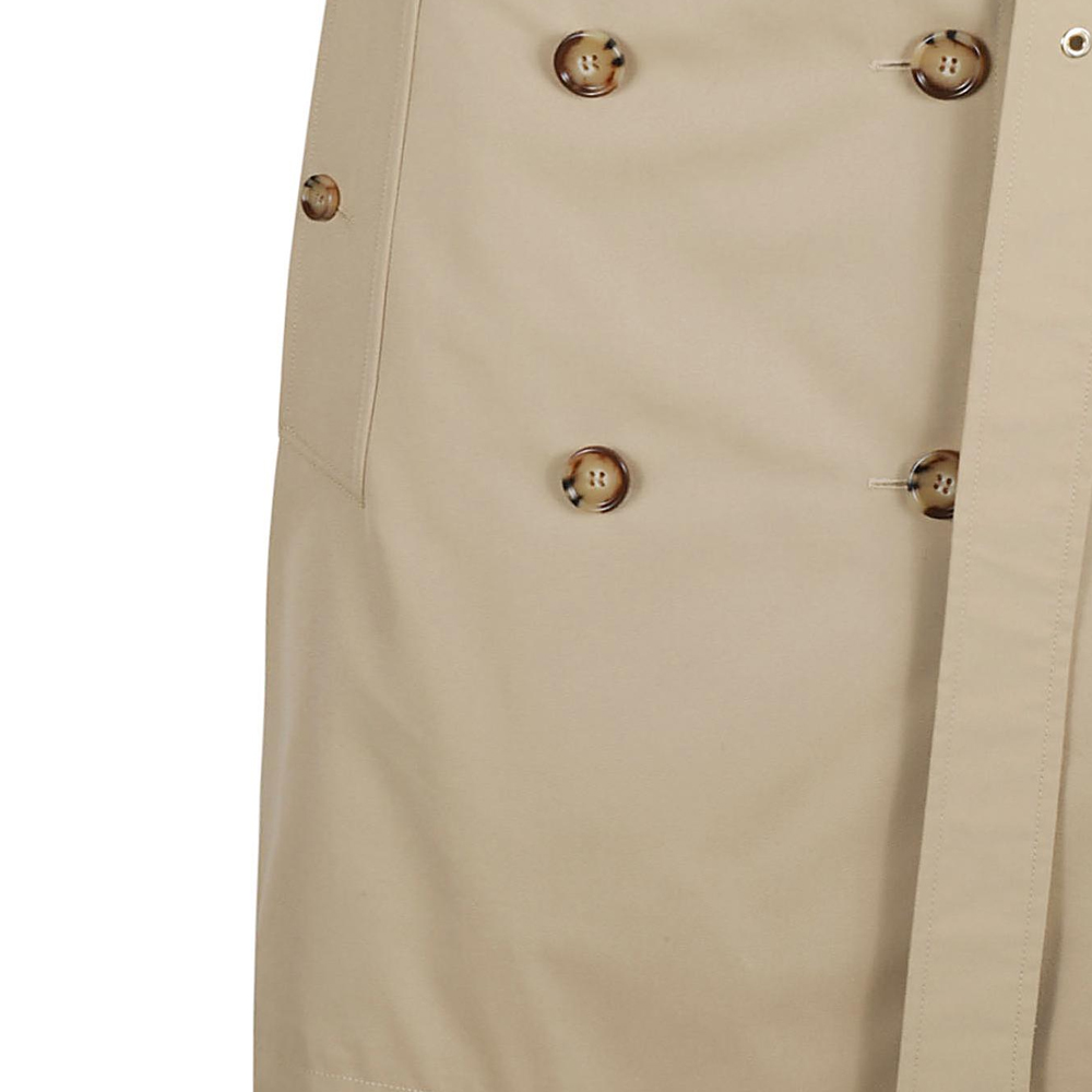 Purchase (W) Burberry 卡其色雙排扣腰帶短款休閒裙 80650751