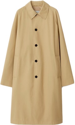 (W) Abrigo Casual Burberry Caqui de Manga Larga con Botonadura Simple. 80808161 Order (W) Abrigo Casual Burberry Caqui de Manga Larga con Botonadura Simple. 80808161