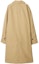 Lookbook (W) Abrigo Casual Burberry Caqui de Manga Larga con Botonadura Simple. 80808161
