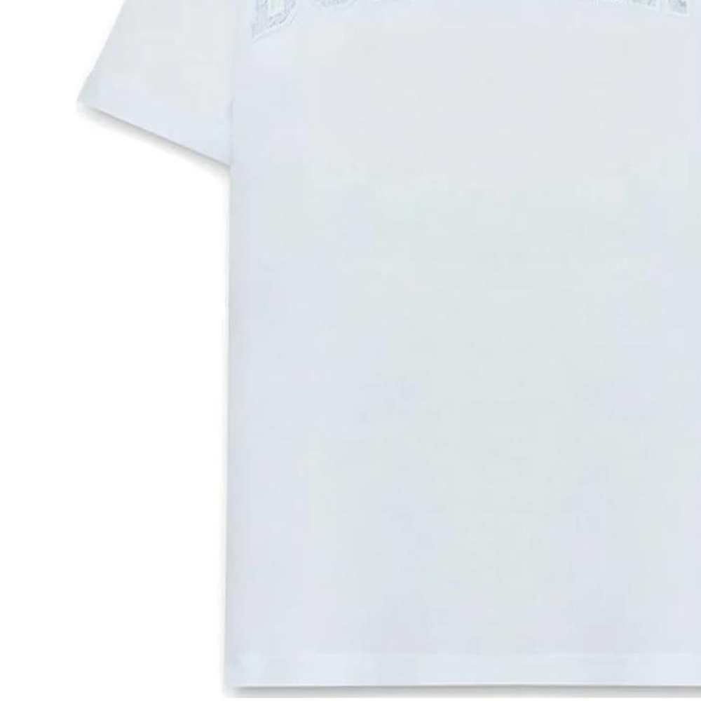 (Women) Burberry  Letter Logo Cutout Crewneck Tee Light Blue SS23 Oversized Fit. 80700061 圖 4