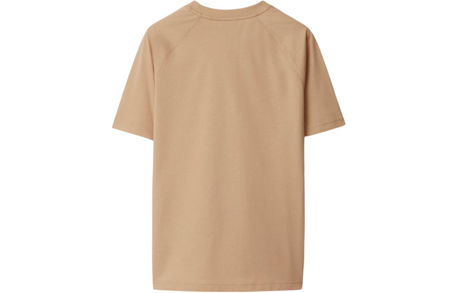 (Women) Burberry  Letter Logo Print Raglan Sleeve T-Shirt Soft Yellow-Brown SS24 80843501 圖 3