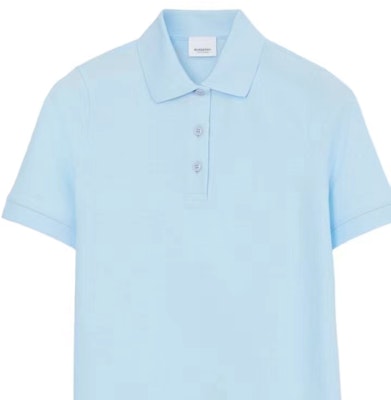 (W) Burberry Polo Azul Claro Manga Corta Corte Recto. 80668991 Lookbook (W) Burberry Polo Azul Claro Manga Corta Corte Recto. 80668991