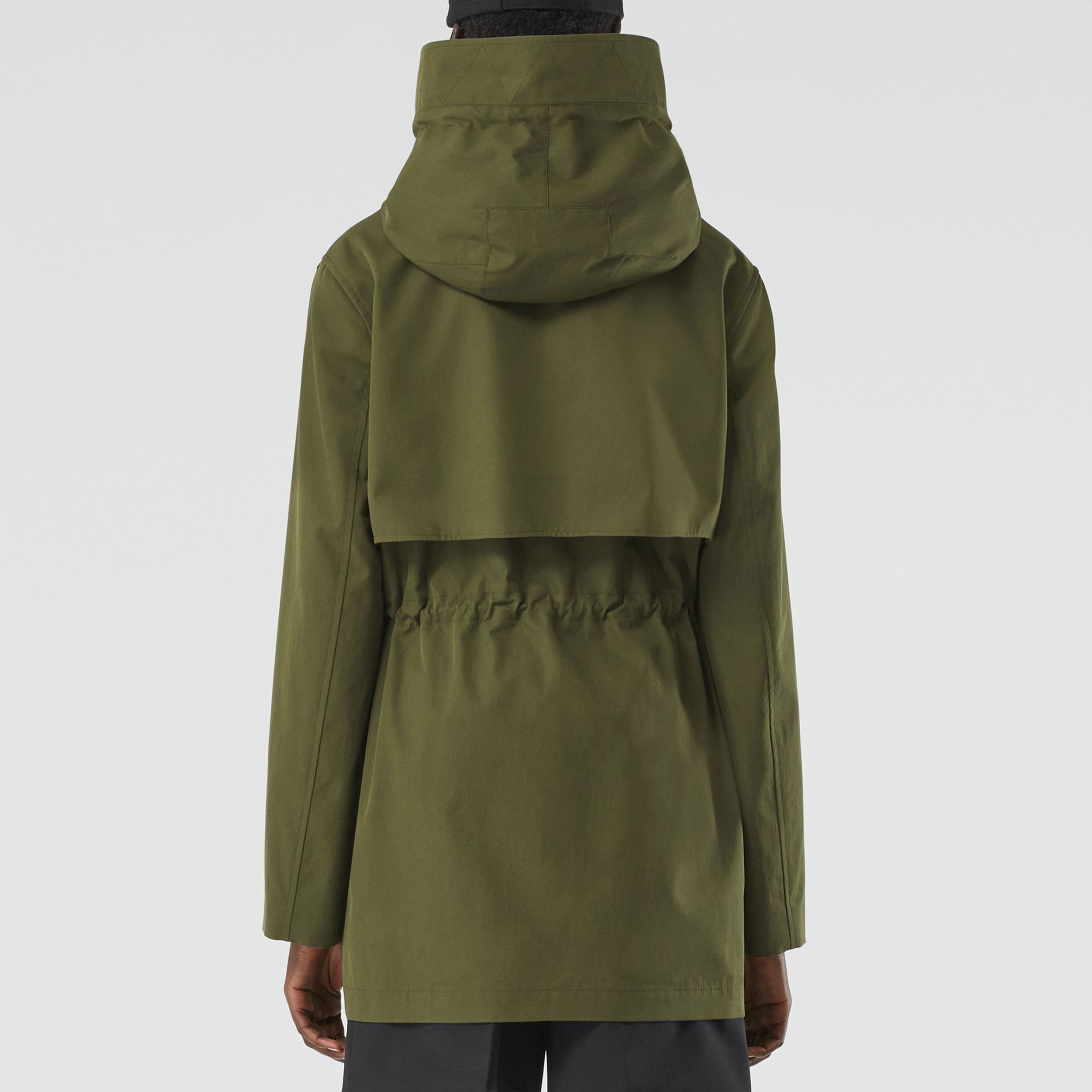 (Women) Burberry  Lightweight Hooded Parka Military Green SS22. 80543311 圖 5