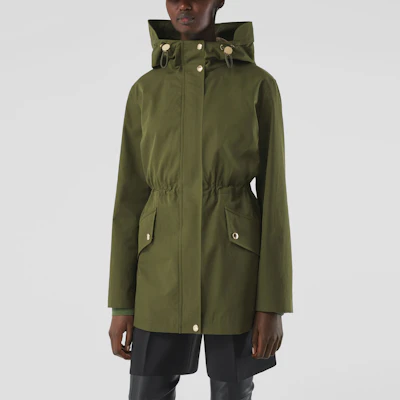 (W) Burberry 轻便连帽军绿色风衣 SS22. 80543311 Details for (W) Burberry 轻便连帽军绿色风衣 SS22. 80543311