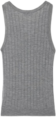 (W) Burberry Camiseta Casual Sin Mangas Gris con Logo. 80808911 Lookbook (W) Burberry Camiseta Casual Sin Mangas Gris con Logo. 80808911